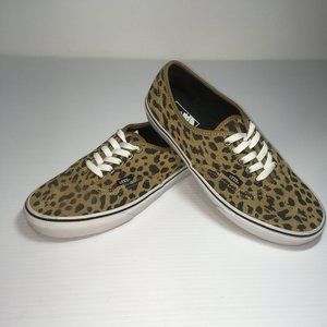 VANS Leopard Print Unisex Sneakers Womens Sz 10.5